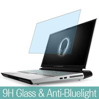 Synvy Anti Blue Light Tempered Glass Screen Protector for Alienware Area 51m 20Q11L 17.3" Visible Area 9H Protective Screen Film Protectors