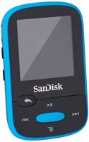 SanDisk Clip Sport SDMX24-008G 8 GB Flash MP3 Player - Blue - FM Tuner - 1.4" - microSDHC - MP3, AAC, Audible, FLAC, Ogg Vorbis, WAV, WMA - 25 Hour