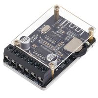 PEMENOL Bluetooth Amplifier Board Stereo 10W 15W 20W Digital Wireless Audio Amplifier Board 12V 24V High Power Bluetooth Amplifier Receiver Module with Dual Channels and Protective Shell