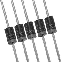 VISHAY GENERAL SEMICONDUCTOR 1N5404-E3/54 STANDARD DIODE, 3A, 400V, DO-201AD (10 pieces)