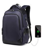 Large Capacity Travel Backpack，with USB Charging Water Resistant College Bag，Fit 15.6 Inch Laptop