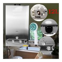 12L 3.2GPM Propane Lpg Gas Tankless Water Heater Instant Hot Water Boiler Shower