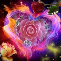 Toosvan DIY 5D Diamond Painting by Number Kits, Rhinestone Embroidery Drill Cross Stitch Kit Crystals Diamond Painting Pictures Kit Canvas Arts Craft Supply Wall Decor DIY Gift (C)