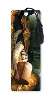 Dimension 9 3D Lenticular Bookmark with Tassel, Pirate Skeleton with Treasure Chest (LBM096)