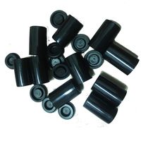 Pack of 10pcs Black Color Film Canisters for 35mm Film