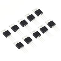 WeiMeet RFP30N06LE 30A 60V N-Channel Power Mosfet TO-220 ESD Rated for Arduino(10 Pieces)