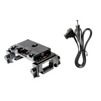 Ikan BMC-PBK-QR-A Blackmagic Cinema Quick Release Pro-Battery Kit for Anton Bauer (Black)
