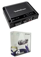 Rockford Fosgate Prime R500X1D 500 Watt RMS Mono Car Class D Amplifier+Amp Kit