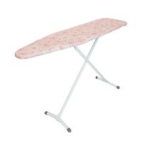 HOMZ Contour Pink Peony Cover Stable Ironing Board, Standard