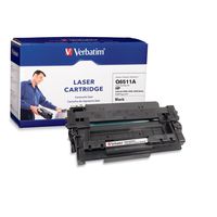 Verbatim Remanufactured Toner Cartridge Replacement for HP Q6511A (Black)