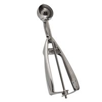 Solula 18/8 Stainless Steel Small Ice Cream Scoop Disher Cookie Scoop Melon Baller