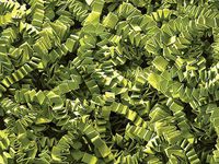 Crinkle Paper Shred for Packaging Gift Box/Basket Filler 10-Ounce Bag Bulk Buy !! Choose Color (Green Tea)