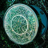 Mimoo-Stylish Premium Contact Lens Case,Contact Lens Container Kit Set Contacts Lens Holder Travel & Home Kit with Mirror,Tweezers,Stick Connection (Green)