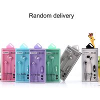 Liobaba MC-123 Universal in-Ear Stereo Earphone with Microphone and Comfortable Ear Buds Compatible with Portable Music Player