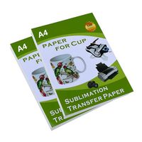 8.5" X 11" Mug Sublimation Transfer Paper A4 Size Inkjet Printing Cup Decal Light Color Transfer Paper - 100 Sheets