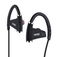 Bluetooth Headphones hebe H9 Stereo Wireless Sport Headsets Water Resistant Sweatproof HD Earbuds for Gym Running Workout 12 Hours Battery Noise Cancelling Earphones Over Ear with Mic Volume Control
