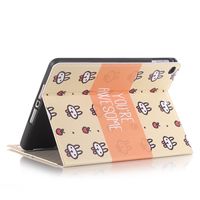 Jennyfly iPad 9.7 inch Cover 2018,Cute PU Leather Case Built-in Pencil Slot Card Slots & Money Pocket Hands-Free Shell Stand Protective Cover for 9.7" iPad Air/Air 2/2017/2018 New iPad