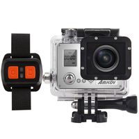 AMKOV AMK7000S 4K Ultra HD 60fps WiFi Waterproof 30M 170 Degree Wide Angle Camera with Remote Controller