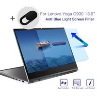 Lenovo Yoga 930 C930 Anti Blue Light Screen Filter, Anti Glare Screen Protector Eye Protection Blue Light Blocking Screen Protector for 13.9" Lenovo 930 C930 2-in-1 Laptop with Webcam Cover