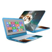 MightySkins Skin Compatible with HP Stream 14" (2016) - Moon Explosion | Protective, Durable, and Unique Vinyl Decal wrap Cover | Easy to Apply, Remove, and Change Styles | Made in The USA