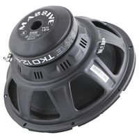 Massive Audio TKO124 TKO Series. 12 Inch, 600 Watt, 8mm Top Plate, Dual 4 Ohm Car Subwoofer. Sold Individually.