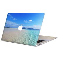 igsticker Ultra Thin Premium Protective Body Stickers Skins Universal Decal Cover for MacBook air 2018 Release Model A1932 011362 sea　The Beach　Summer