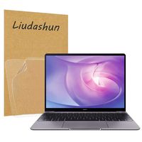 Liudashun Vivid Invisible Glossy HD Screen Protector Film Compatible with Huawei MateBook 13 [Pack of 2]