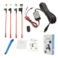 Meknic Dash Cam Hardwire Kit, 11.5FT Mini USB Hard Wire Kit Fuse for Car Dash Camera,12V-30V to 5V 2A Hardwire Dash Cam Kit with Battery Protection,Gift 4 Fuse Tap Cables(Operation Manual Included)