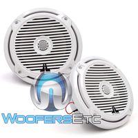JL Audio MX650-CCX-CG-WH 6.5" 120W RMS Marine Coaxial Speakers