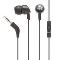 Wicked Audio Brawl Earbud Headphones w/Mic, (Blackbelt)