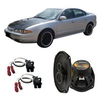 Compatible with Oldsmobile Alero 2001-2004 Rear Deck Factory Replacement Speaker HA-R69 Speakers