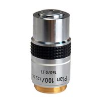 OMAX 100X Plan Achromatic Objective for Compound Microscopes
