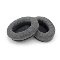 Ear Pads Cushions Replacement Earpads Foam Covers Pillow for Phillips SHP9500 SHP 9500 SHP-9500 Headset Headphone (Grey)