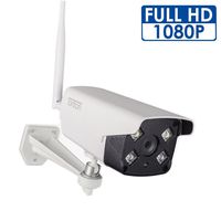 Tonton 1080P Full HD Outdoor WiFi IP Bullet Camera,Two-Way Audio, Dual-Light Source, Weatherproof and Motion Detection with Clear Night Vision.