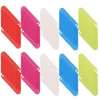 Uspeedy- 50 Pieces Cable Tags Cable Management Labels Multicolored Write on Cord Identification and Marking System Tags for USB Computer Phone Charger