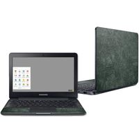 Mightyskins Skin Compatible with Samsung Chromebook 3 11.6" - Green Stone | Protective, Durable, and Unique Vinyl Decal Wrap Cover | Easy to Apply, Remove, and Change Styles | Made in The USA