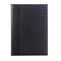 TechCode Case for iPad Pro 12.9'' 2017, Luxury Book Style Folio Case Cover Stand Magnetic PU Leather with Smart Auto Sleep/Wake Feature Case Cover for iPad Pro 12.9 Inch 1st 2015/ 2nd Gen 2017, Black