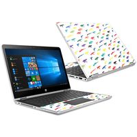MightySkins Skin Compatible with HP Pavilion x360 15.6" (2018) - Fun Guns | Protective, Durable, and Unique Vinyl Decal wrap Cover | Easy to Apply, Remove, and Change Styles | Made in The USA