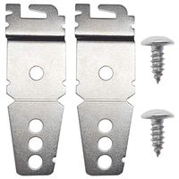 8269145 2-Pack Undercounter Dishwasher Mounting Bracket Replacement with Screws for Whirlpool, Compatible for Sears, Kenmore, Amana, Jenn-Air, Crosley, Maytag, Roper, Kitchenaid and Magic Chef