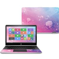 Mightyskins Skin Compatible with Hp Pavilion X360 14" (2017) - Pink Diamond | Protective, Durable, and Unique Vinyl Decal Wrap Cover | Easy to Apply, Remove, and Change Styles | Made in The USA