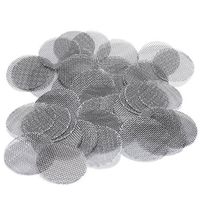 200 Beamer Premium 304 Stainless Steel Pipe Screens 1.000" Inch Size + Limited Edition Beamer Smoke Sticker…