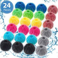 24 Pieces Pet Hair Remover for Laundry Pet Hair Dryer Ball Lint Remover Washing Ball for Laundry, 8 Colors