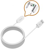 Arlo Ultra Power Cable, 12ft/3.6M Magnetic Charging Cable for Arlo Ultra Weatherproof Outdoor or Indoor Cable Fit for Arlo Power Adapter Compatible Arlo Ultra (White)