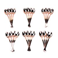 Homeford Disposable Party Cocktail Spoons, Rose Gold, 4-Inch, 24-Count
