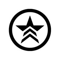 Mass Effect 5.5" Renegade Logo Decal Sticker for Cars Laptops Tablets Skateboard - Black