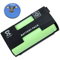 HQRP Battery Compatible with Sennheiser BA2015 / BA 2015 EK 100 G2, ew 100 G2, ew 100-ENG G3 Headphones/Receiver/Transmitter Plus Coaster