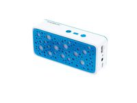 BeatCharge 3in1 Device Bluetooth Speaker, powerbank, Hands Free mic (Blue)