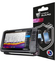 IPG Anti-Glare Compatible with Lowrance Elite 9 Chirp & 9 TI Fish Finder HDS-9 Gen2 Fish Finder Invisible Film Screen Protector Guard Cover Free Lifetime Replacement Warranty Bubble -Free