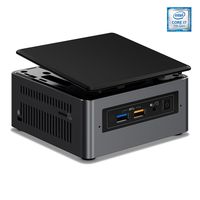 Intel NUC7I7BNH Tall Mini Desktop - 7th Gen Intel Core i7-7567U Dual-Core Processor up to 4.00 GHz, 16GB Memory, 256GB SSD + 2TB Hard Drive, Intel Iris Plus Graphics 650, Windows 10 Pro