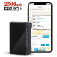 GPS Tracker for Vehicles, 2500mAh IoT Real-time GPS Tracking Device for Car NB-IoT Cat-M 4G Small Hidden GPS Locator for Vehicle, Car, Personal, Valuable - with Global SIM Card - 30-Days